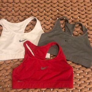 Bundle 3 Nike Sports Bras